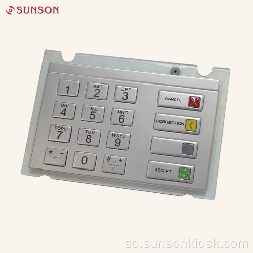 PCI V3 EPP-ga Shahaadaysan ee Kiosk Payment Unmanned